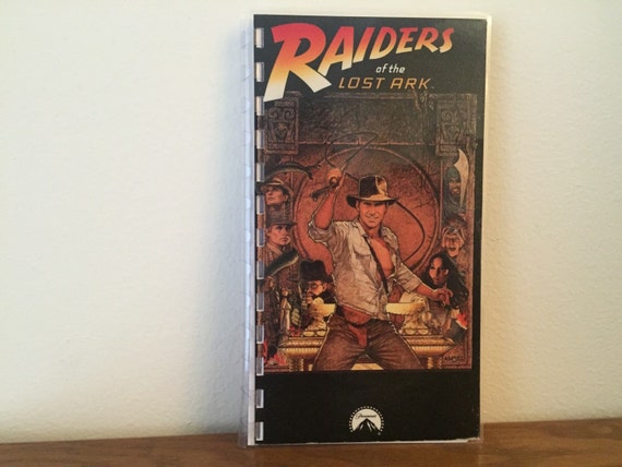 Raiders of the Lost Ark Recycled VHS Notebook by CarleysMedia