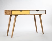 Office / Scandinavian design table 2 drawers