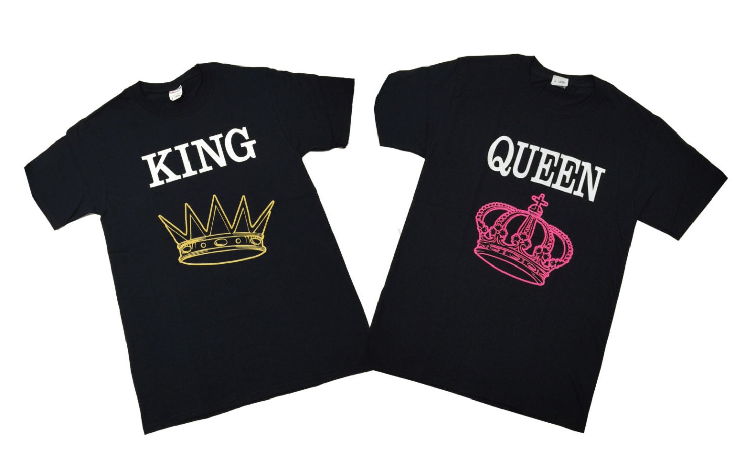 queen and king tshirts