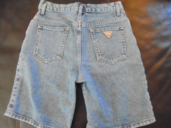 guess jean shorts womens