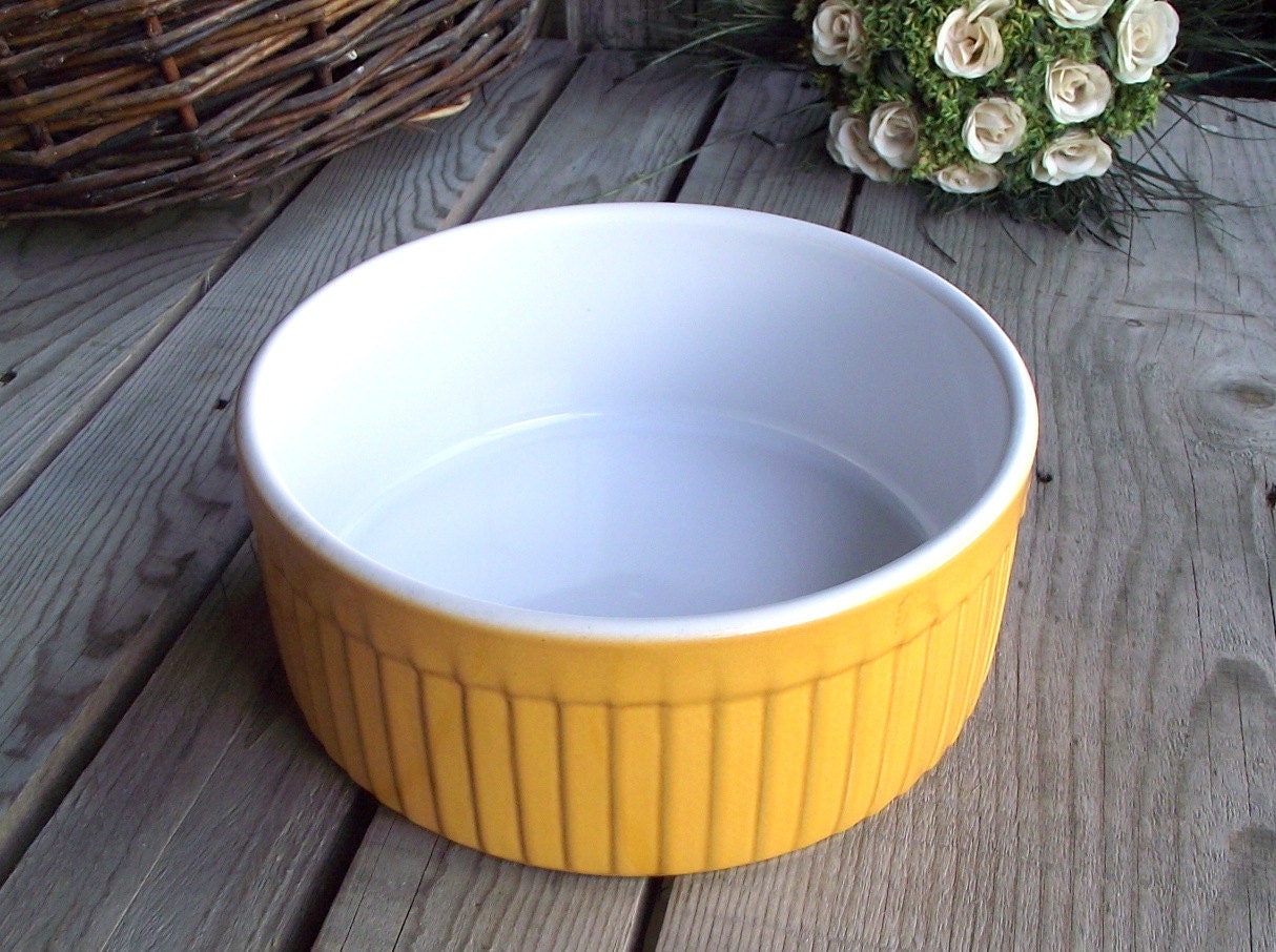 French Vintage Emile Henry Mixing Bowl by MyFrenchBricABrac