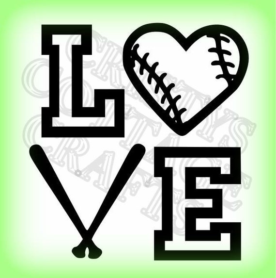 Free Free 81 Love Softball Svg SVG PNG EPS DXF File