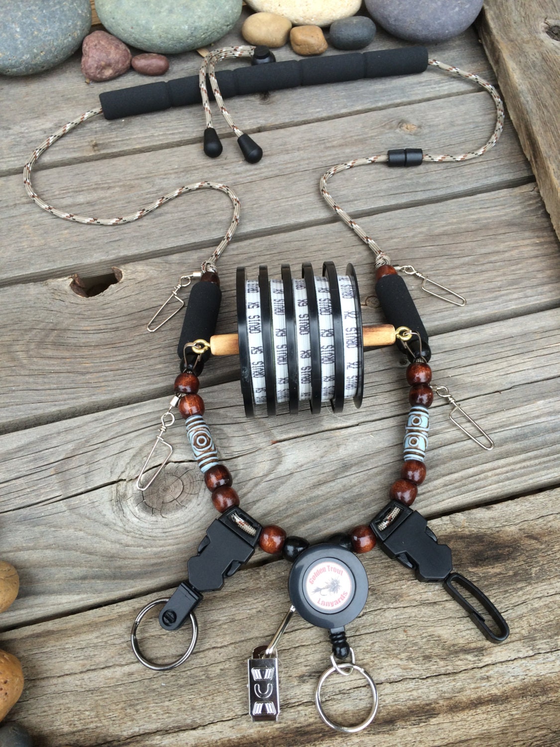 All New Tailwaters Fly Fishing Lanyard by Golden Trout