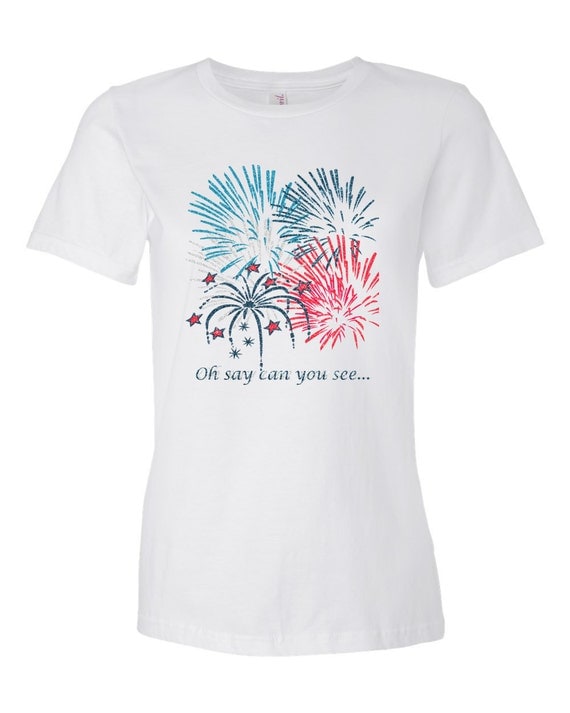 4th of July Shirt Women's