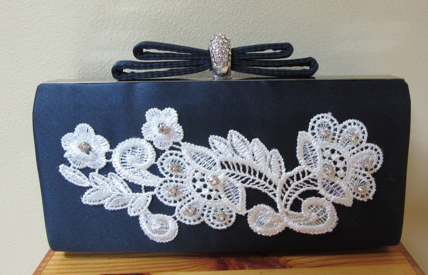 small navy bag for wedding