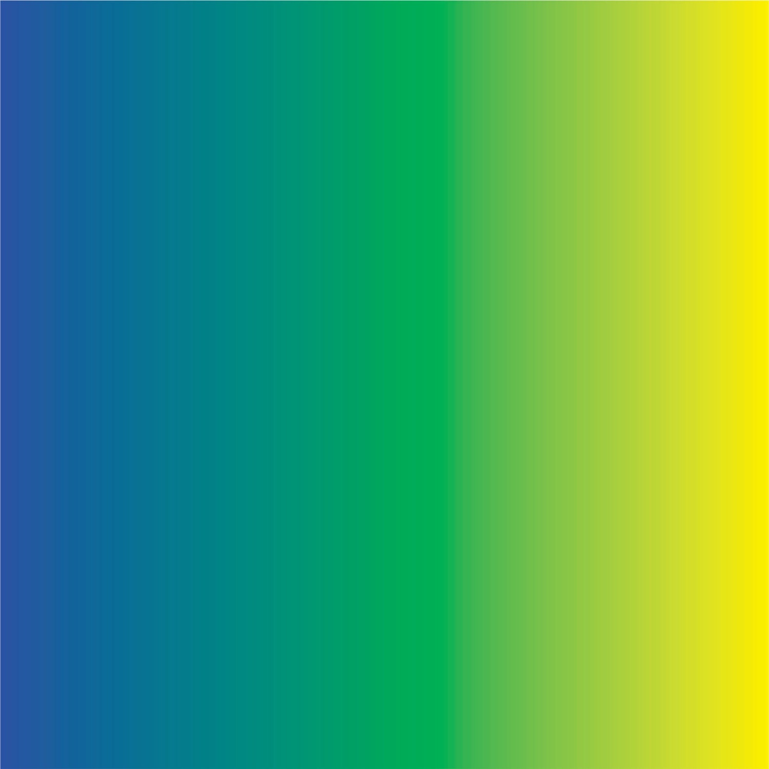 Blue green and yellow Ombre print heat transfer or adhesive