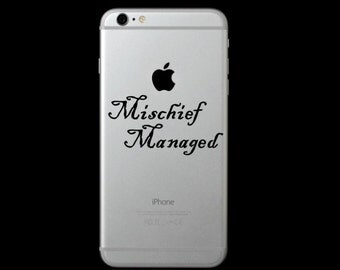 Mischief Managed (Harry Potter) Phone Decal