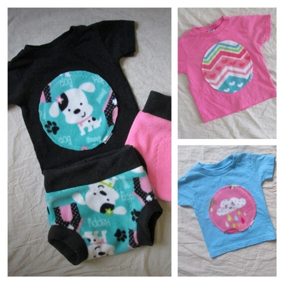 FLEECE SOAKER SET // Fleece Diaper Covers // Cloth by MMfleece