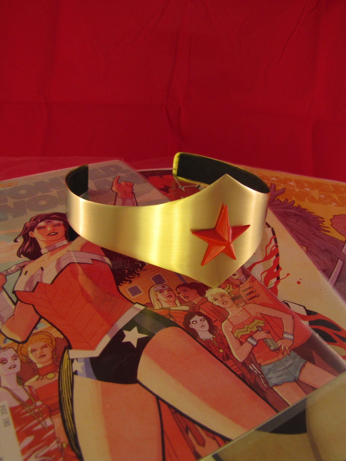 Wonder Woman Brass Tiara