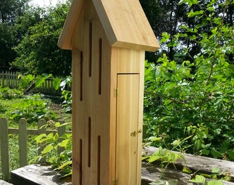 Handcrafted Cedar Butterfly House Country rustic