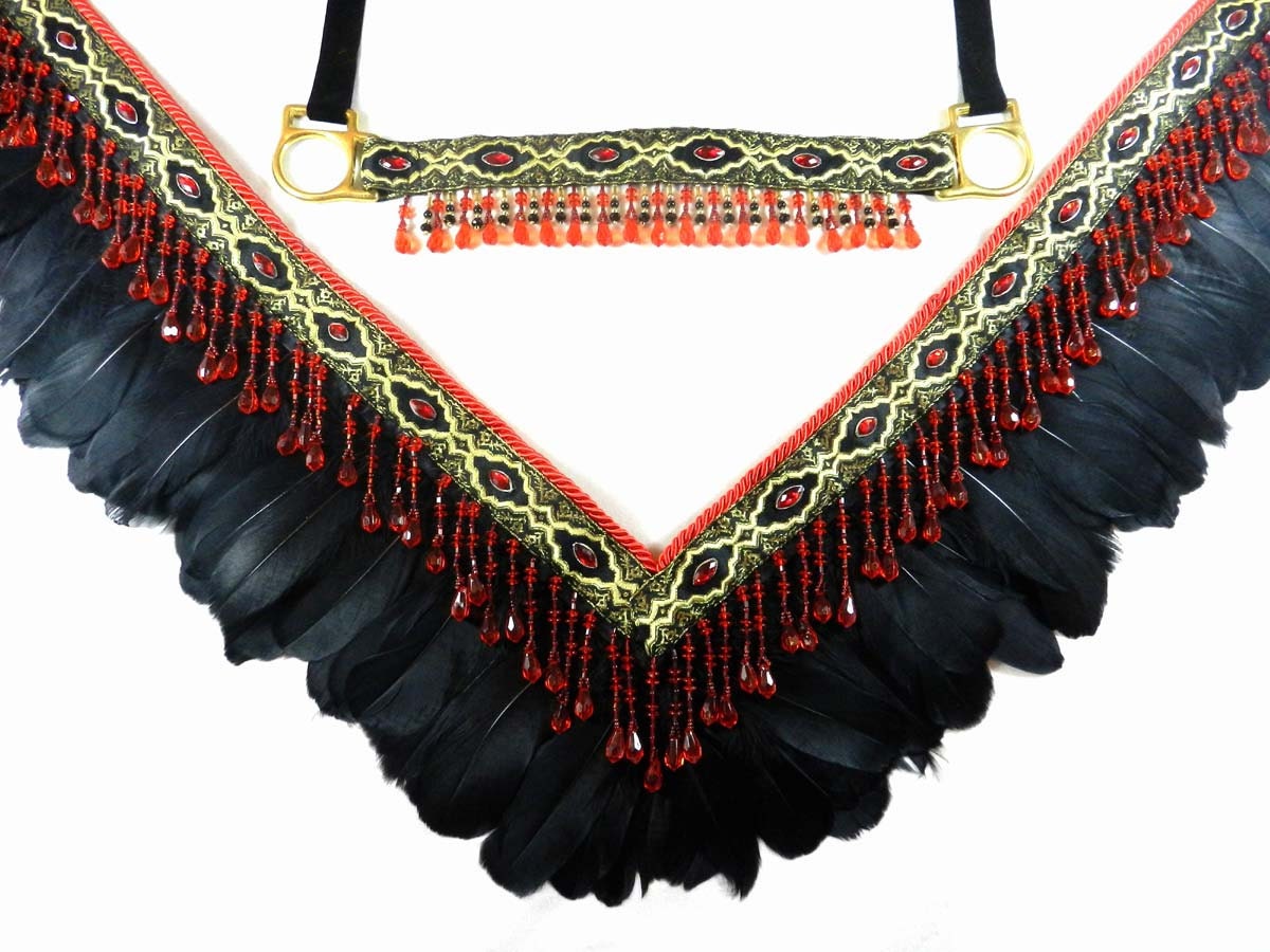 Arabian Horse Tack Show Halter & Breast Collar