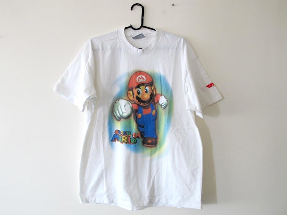 nintendo 64 shirt white