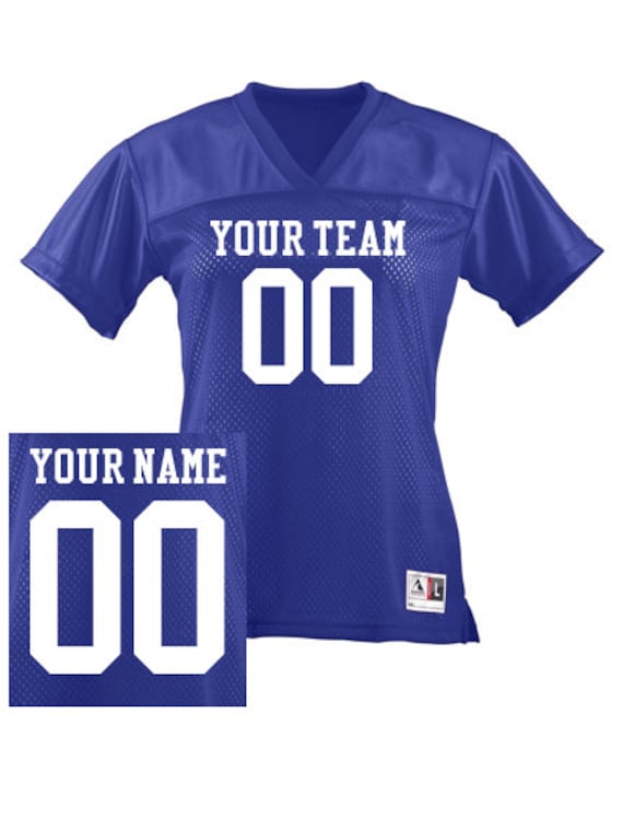 CUSTOM Women's Football Jersey ANY Color by CrossbowGraphics