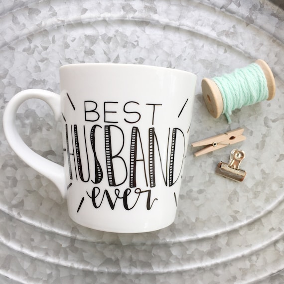 Best Husband Ever Hand Painted Mug Mug by