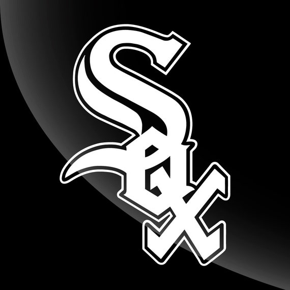 Chicago White Sox Single Color Decal Sticker by Vaultvinylgraphics