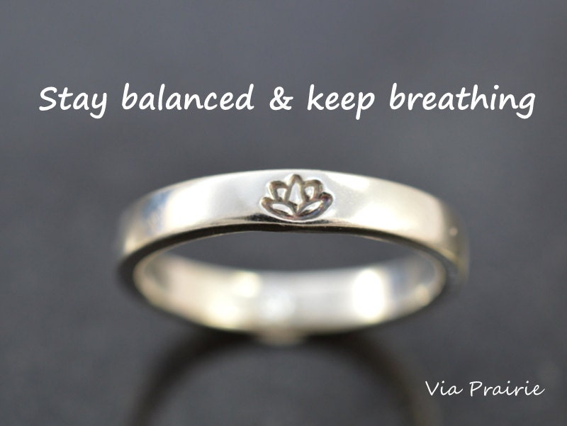 Zen buddhist wedding rings