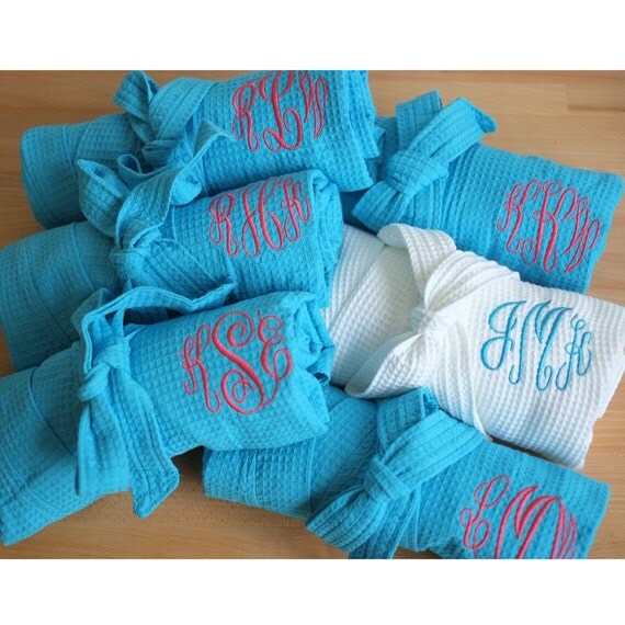 bridesmaids robes personalized