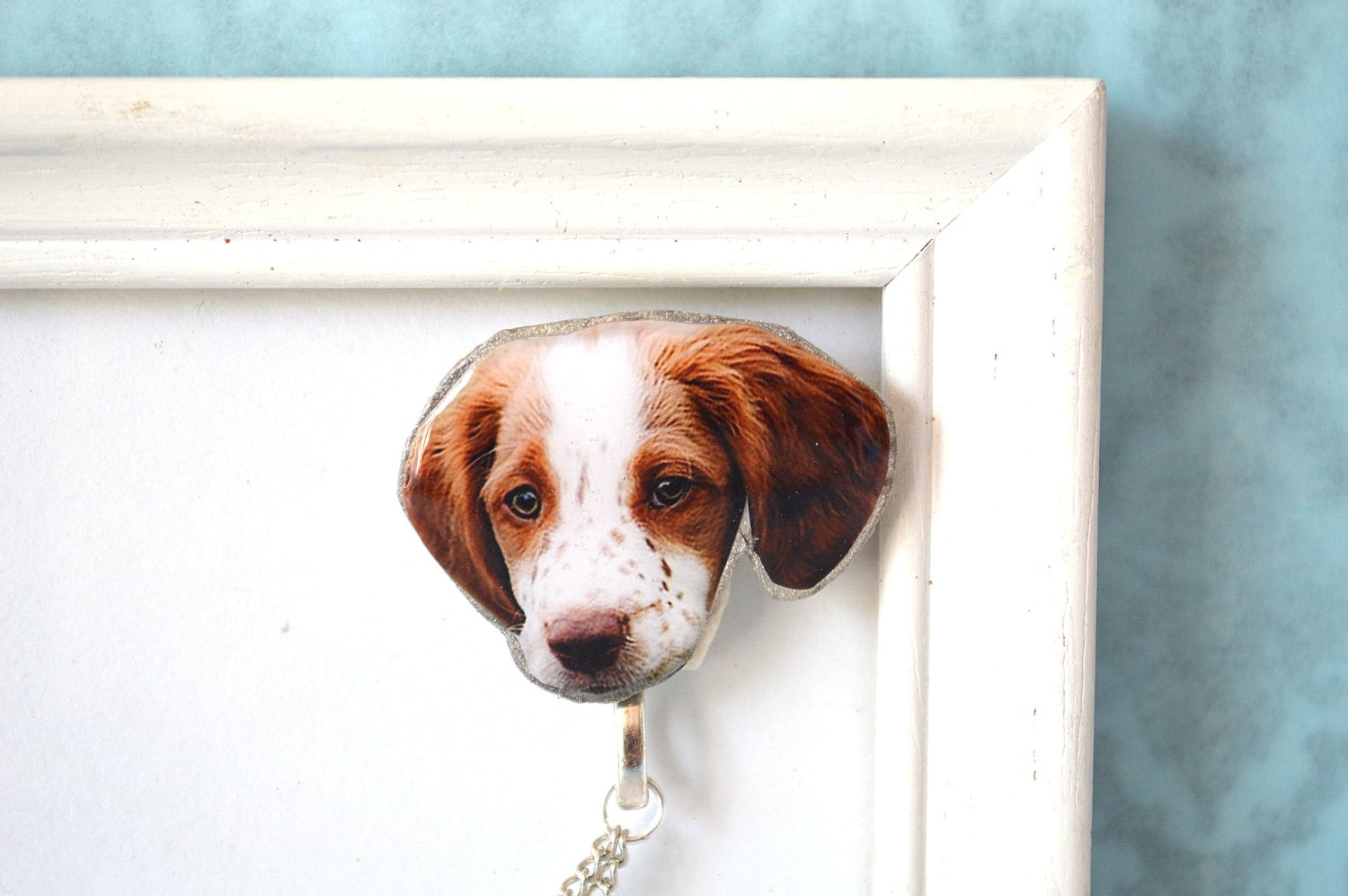 stuffed brittany spaniel