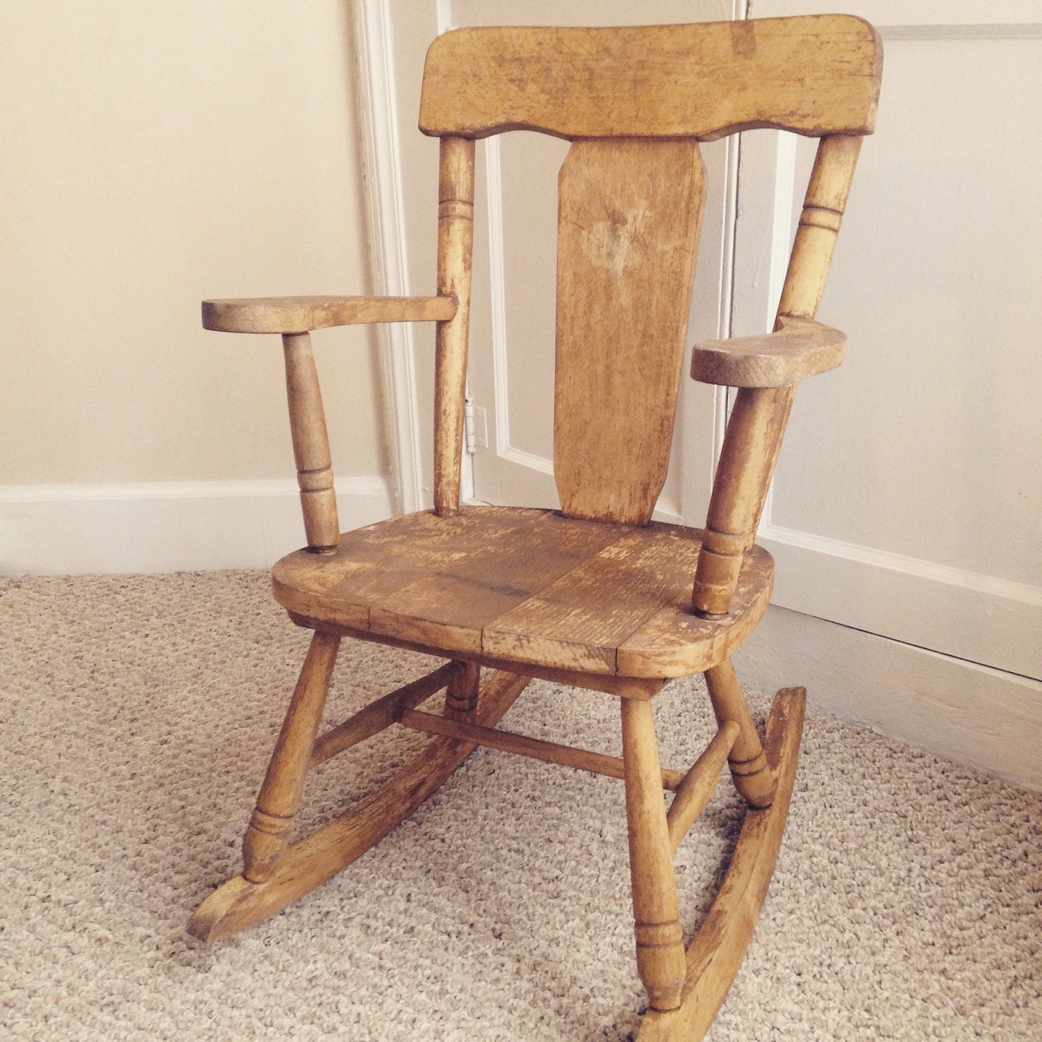 Rustic Children’s Rocker Haute Juice