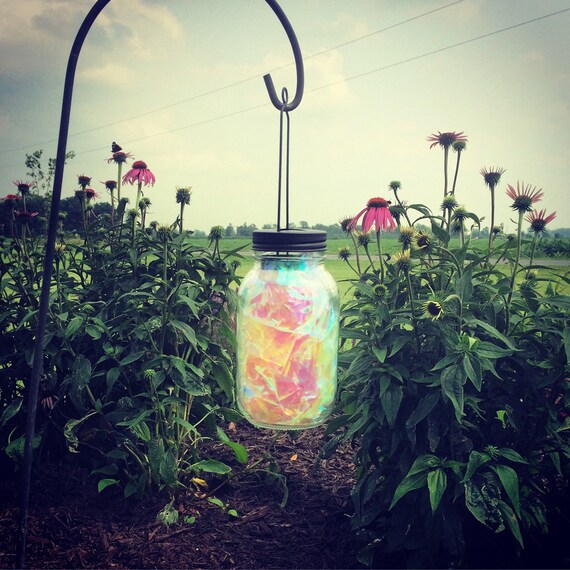 Items similar to Whimsical Fairy Mason Jar on Etsy
