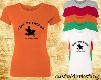 Camp Half-Blood Long Island Sound WOMAN T-SHIRT Demi-God Greek Gods tees All Color Tees