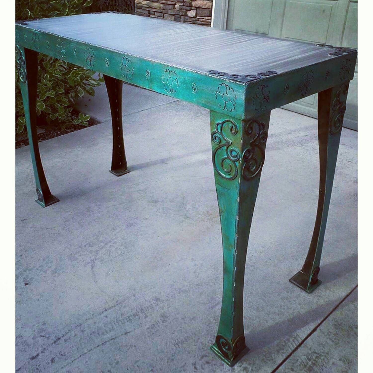 Vintage industrial entryway table/Buffet table/Entertainment