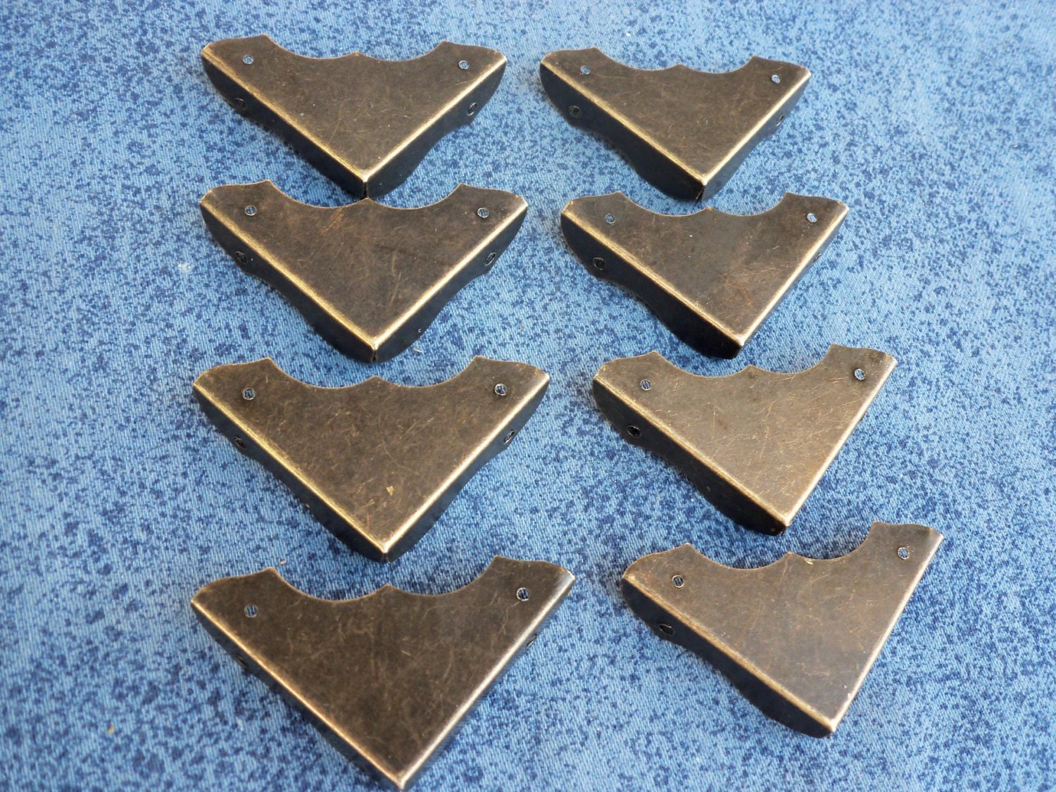 8pcs 40mmX40mmX10mm Decorative metal Corner u53