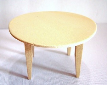 dollhouse round kitchen table wood unfinished pine dollhouse furniture 112 scale 570 - Round Pine Kitchen Table dollhouse round kitchen table wood unfinished pine dollhouse furniture 112 scale 570 - Round Pine Kitchen Table