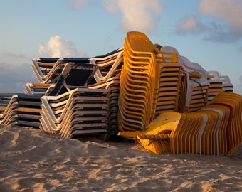 Items similar to collage art print  front row seats  beach scene with Items similar to collage art print  front row seats  beach scene with