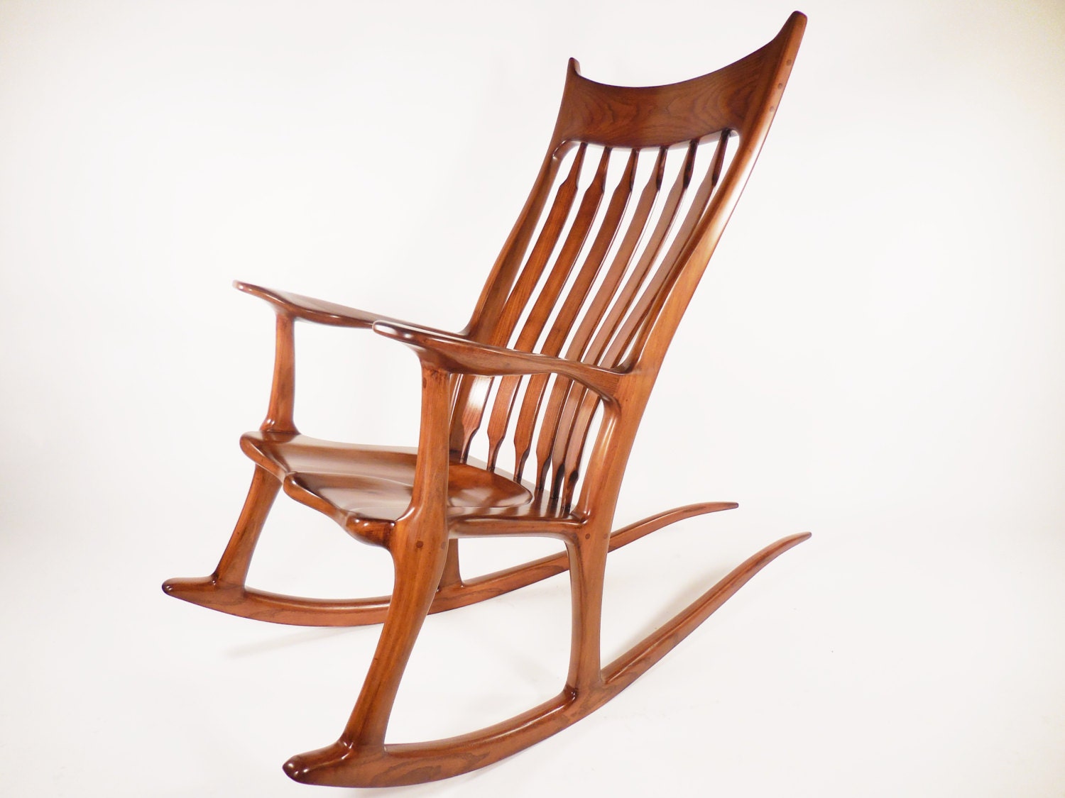 Vintage Sam Maloof style rocker – Haute Juice