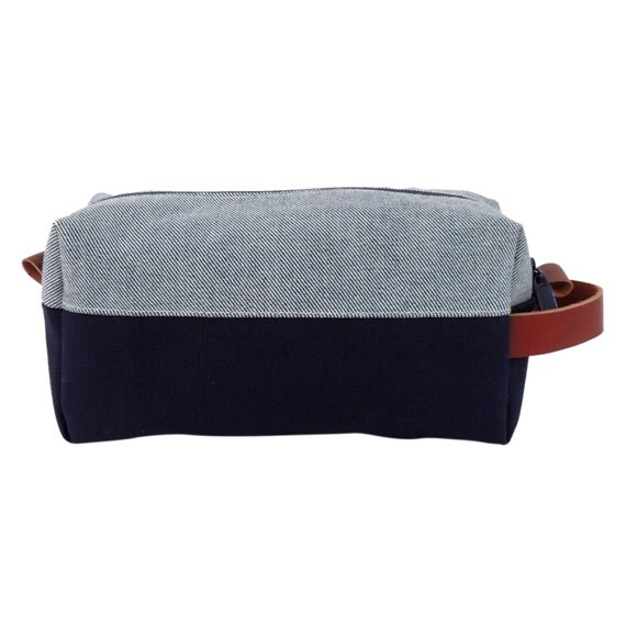 denim and canvas dopp kit unisex toiletry bag navy cosmetics denim and canvas dopp kit unisex toiletry bag navy cosmetics