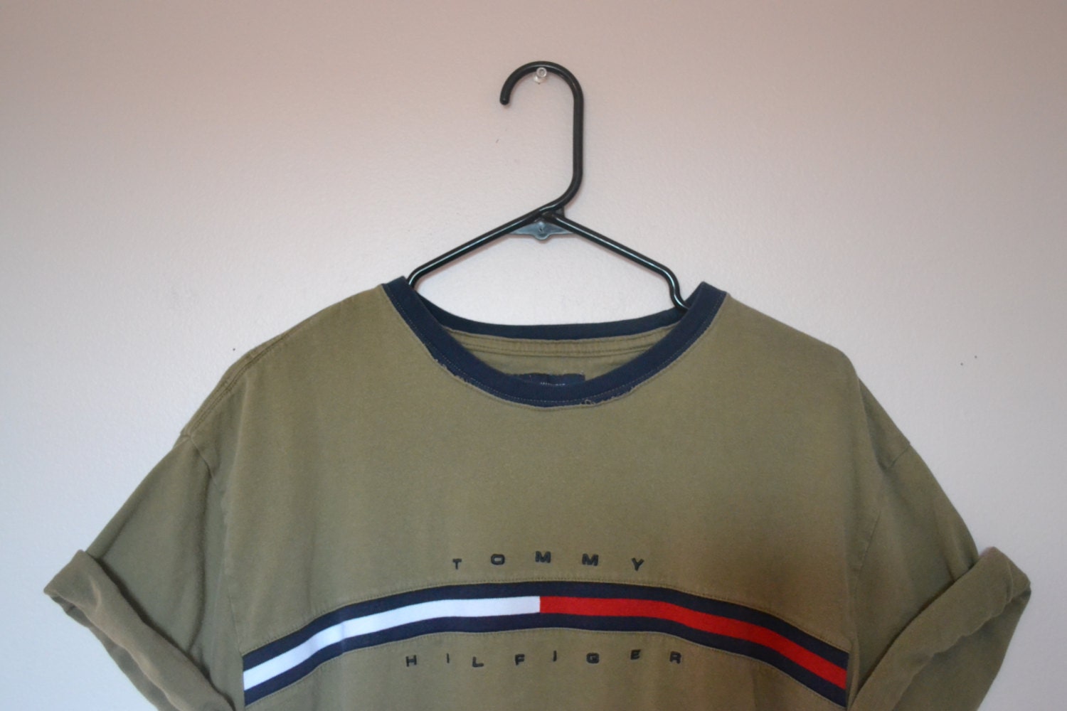 vintage shipping unique Tommy by Tommy Etsy Shirt Vintage T recordlabel Logo Hilfiger on