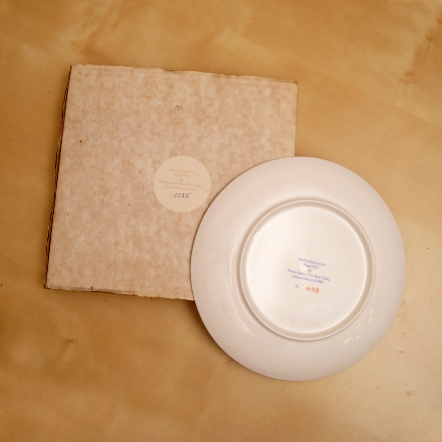 Vintage Porcelain Tray Royal Mail 1 st anniversary