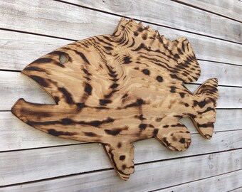 Wooden Fish Wall Decor wood fish | etsy Wooden Fish Wall Decor wood fish | etsy