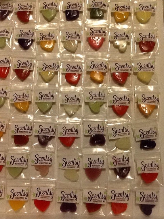 50 Scentsy Consultant Wax Melt Samples by WicklessWaxWonders
