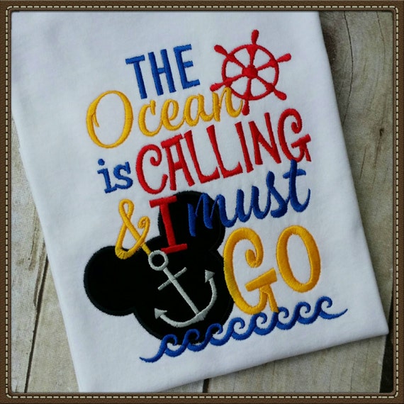 the ocean is calling and i must go shirt