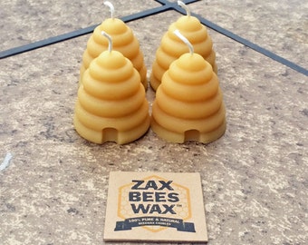 100% Pure & Natural Beeswax Votive Candles | Skep Hive