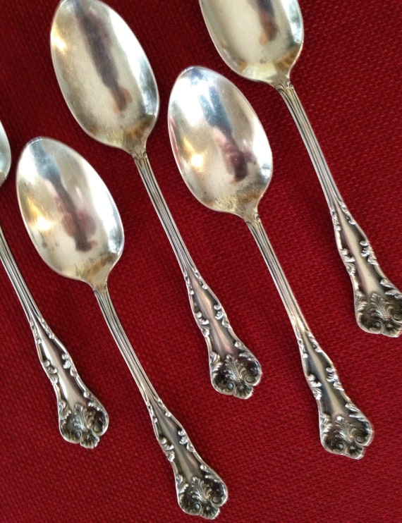 Antique Sterling Silver Spoons Antique Lunt Chatelaine