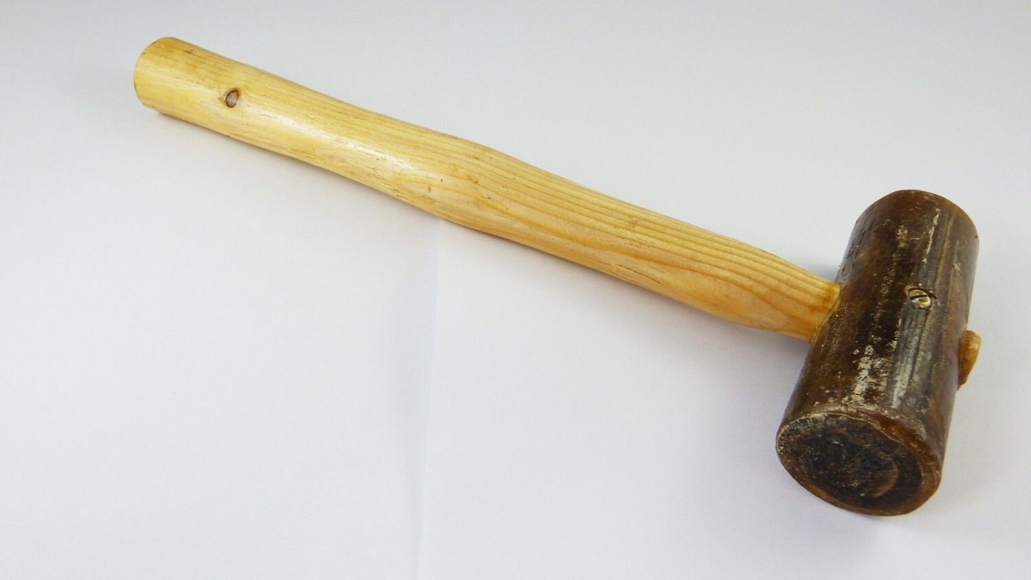 1 3/4 rawhide leather hammer raw hide 44mm face craft