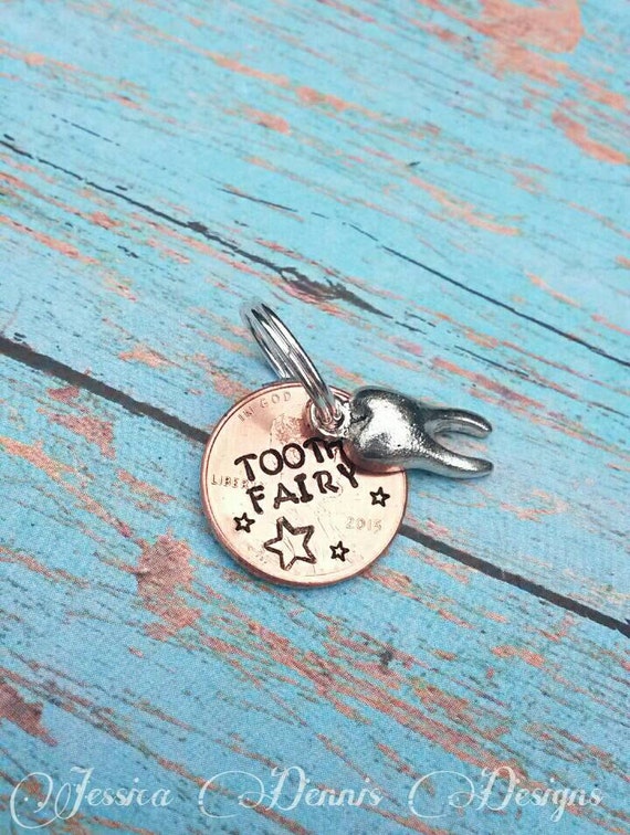 Tooth Fairy Penny Keepsake Charm Choose your penny year