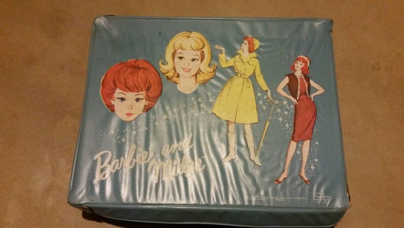 vintage barbie carrying case