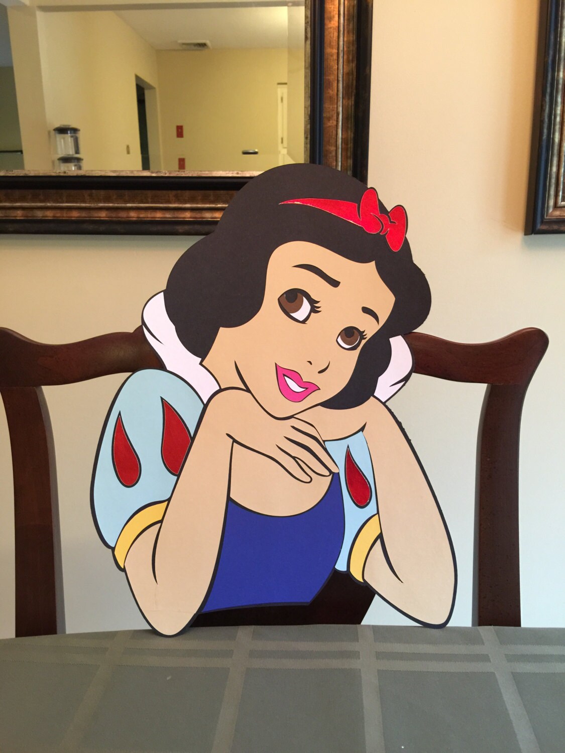 15 in. Tall Lifesized Snow White Disney Princess Party Prop