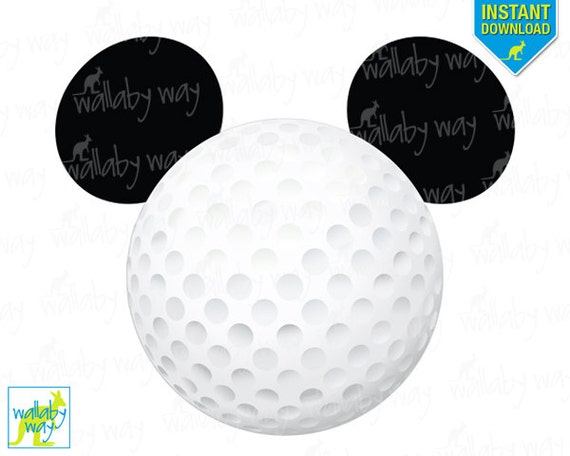 mickey mouse golfing clipart - photo #41