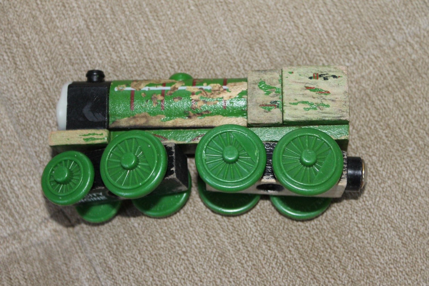 wooden railway big city engine