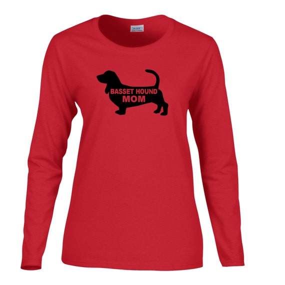 basset hound mom shirt