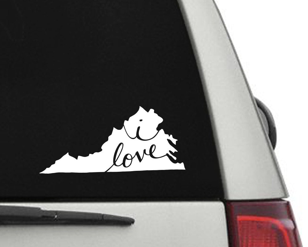 Virginia Vinyl Decal Sticker VA Decal for Car by Dandymark