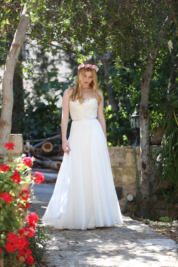 Elinor ON SALE ONLY 399 usd Boho wedding dress bohemian