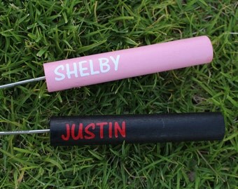 Customizable Campfire Hot Dog S'mores Roasting Sticks