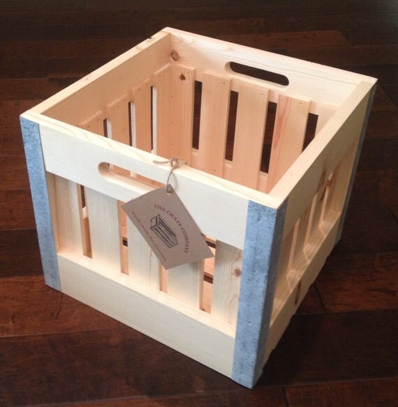 OldFashioned Style Milk Crate 15L x 15W x 12D by TheCrateCo