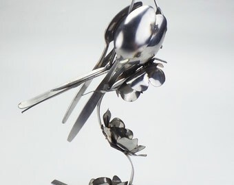 Welded bird art | Etsy